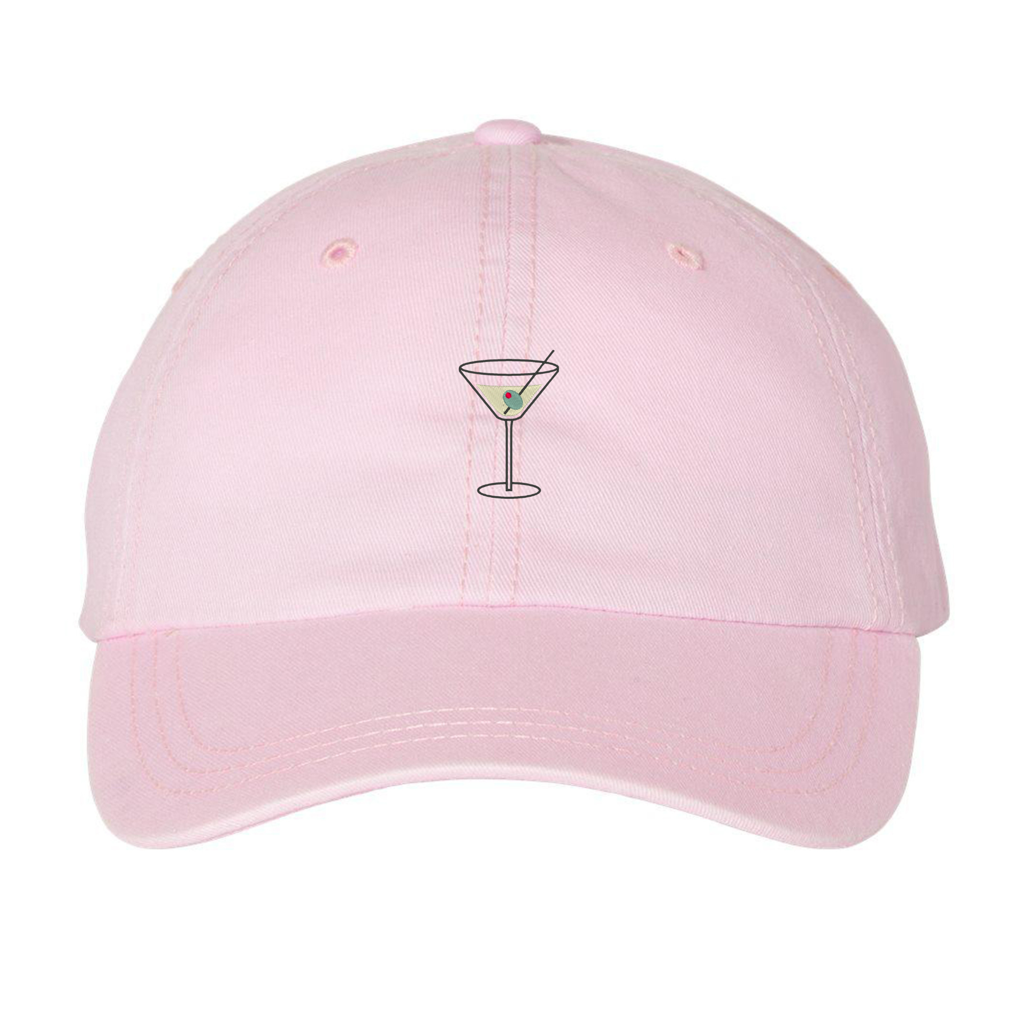 Favorite Cocktail Embroidered Hat