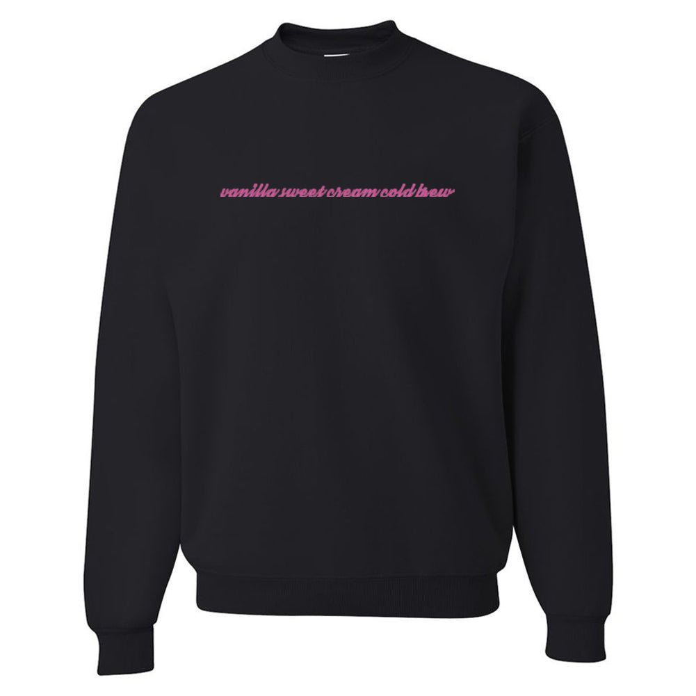Coffee Order Crewneck Sweatshirt