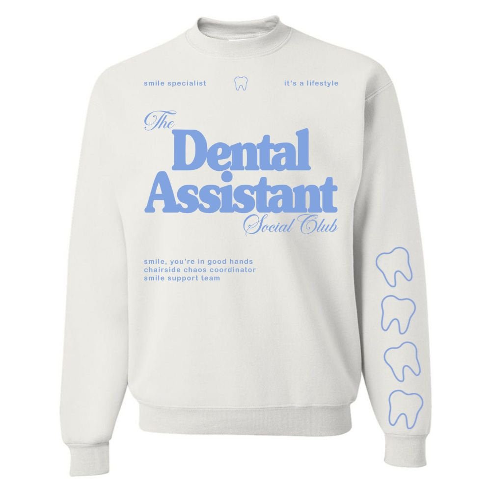 ‘Dental Hygienist Social Club' Crewneck Sweatshirt