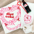 'Diet Coke Heart Cake' Front & Back Crewneck Sweatshirt