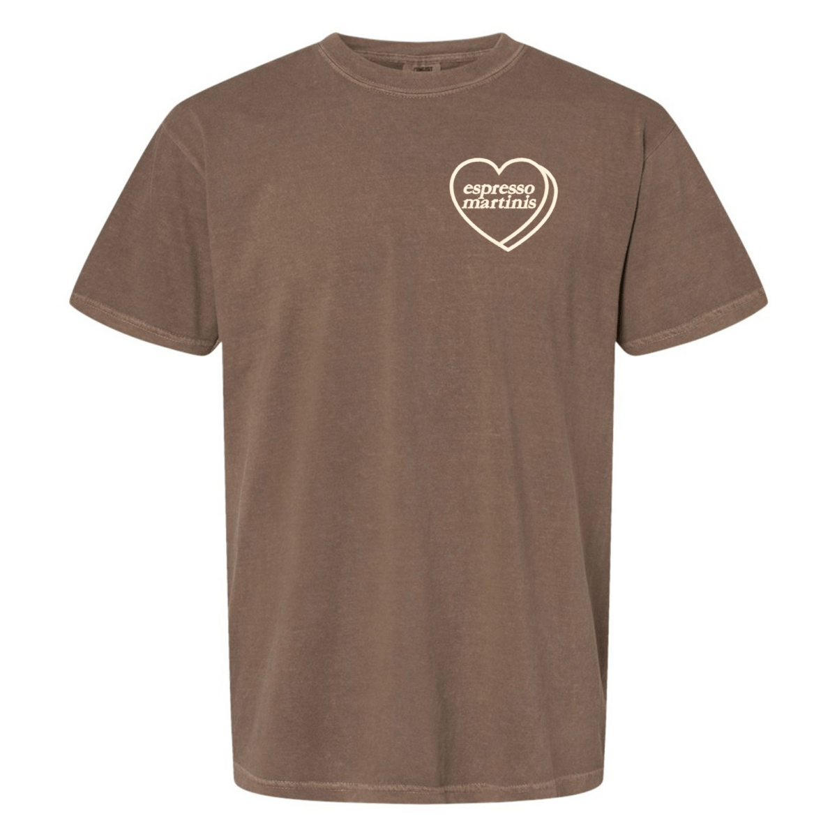 'Espresso Martini Candy Heart' Comfort Colors T-Shirt