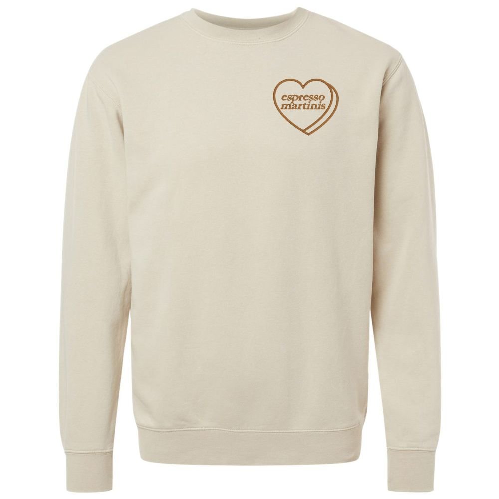 'Espresso Martini Candy Heart' Cozy Crew