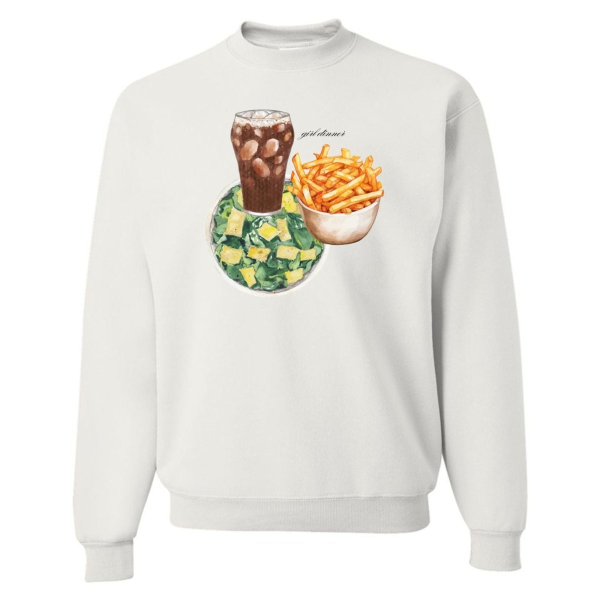 Make It Yours™ ‘Girl Dinner’ Crewneck Sweatshirt