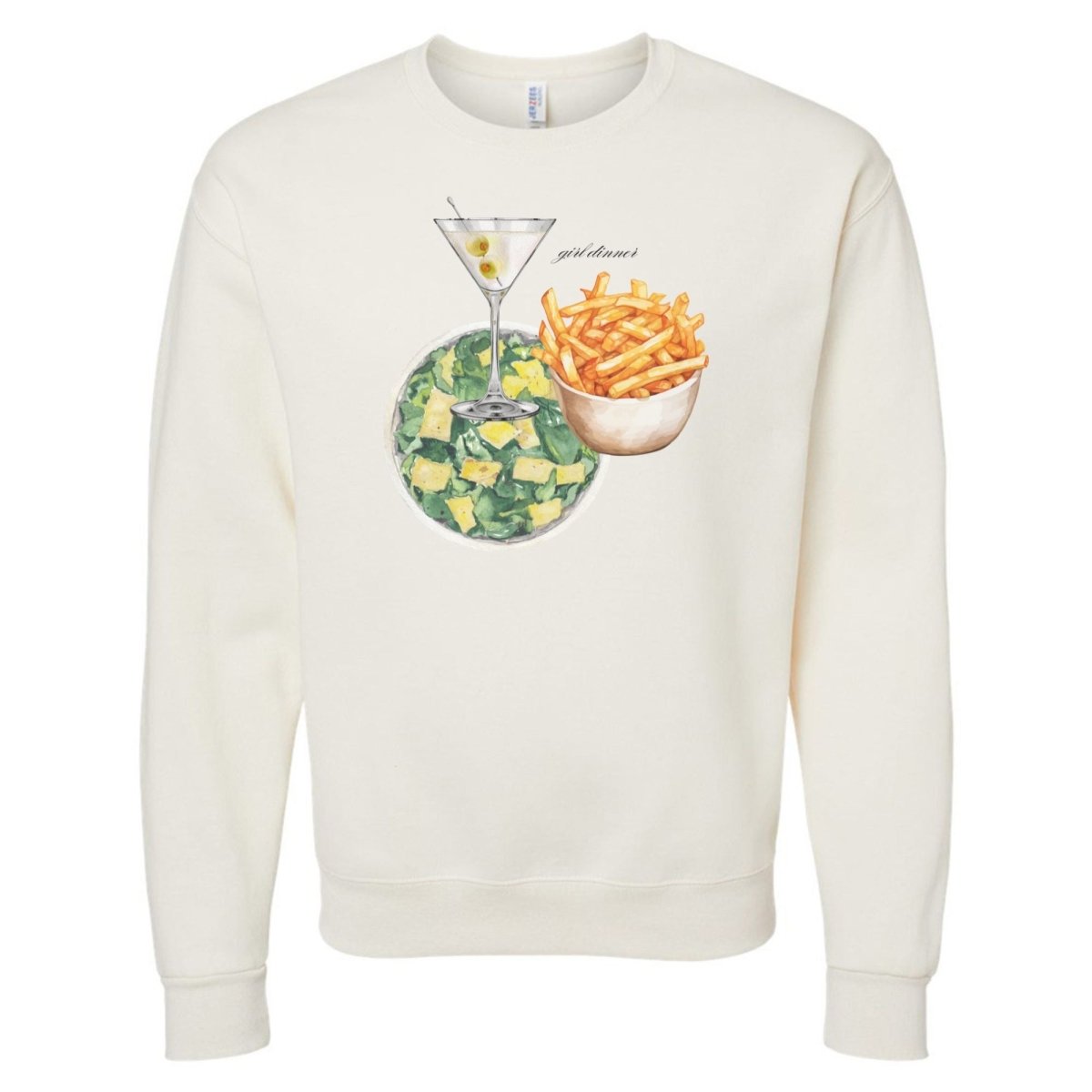 Make It Yours™ ‘Girl Dinner’ Crewneck Sweatshirt