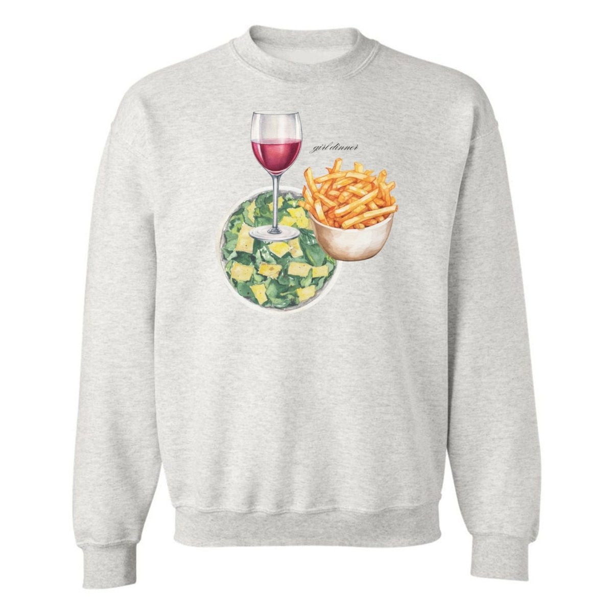 Make It Yours™ ‘Girl Dinner’ Crewneck Sweatshirt
