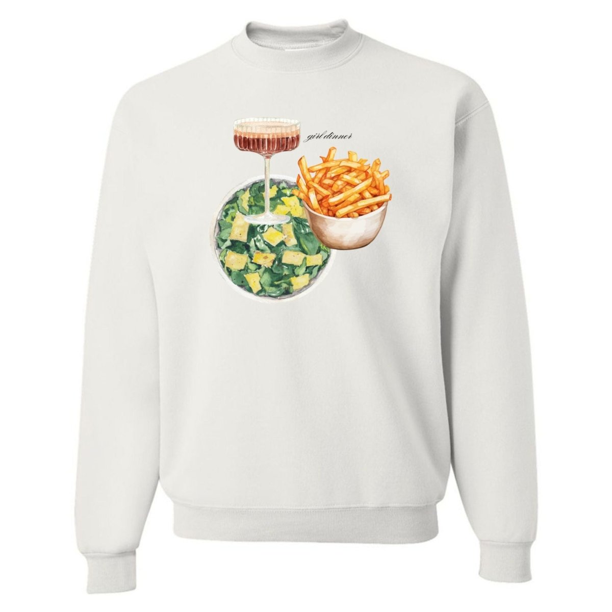 Make It Yours™ ‘Girl Dinner’ Crewneck Sweatshirt