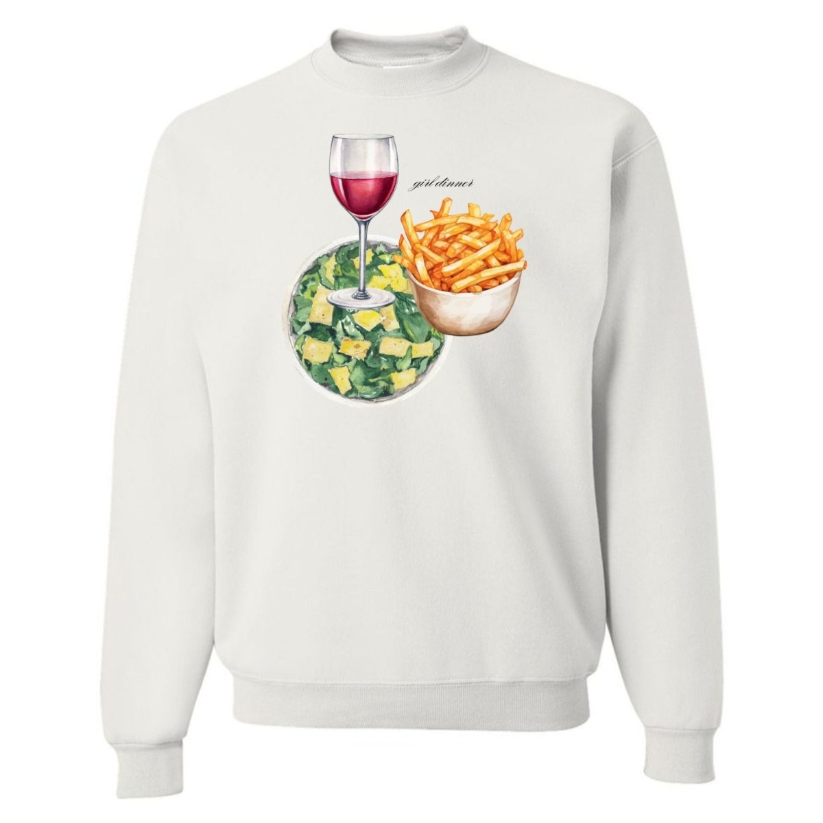 Make It Yours™ ‘Girl Dinner’ Crewneck Sweatshirt