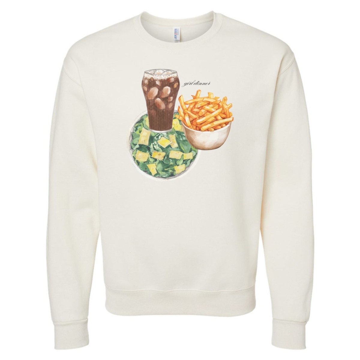 Make It Yours™ ‘Girl Dinner’ Crewneck Sweatshirt