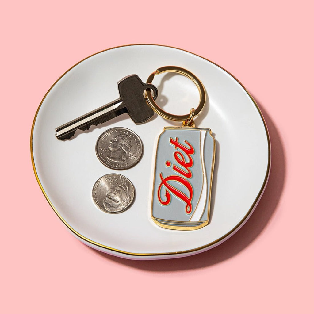 'Diet Coke' Keychain Bag Charm