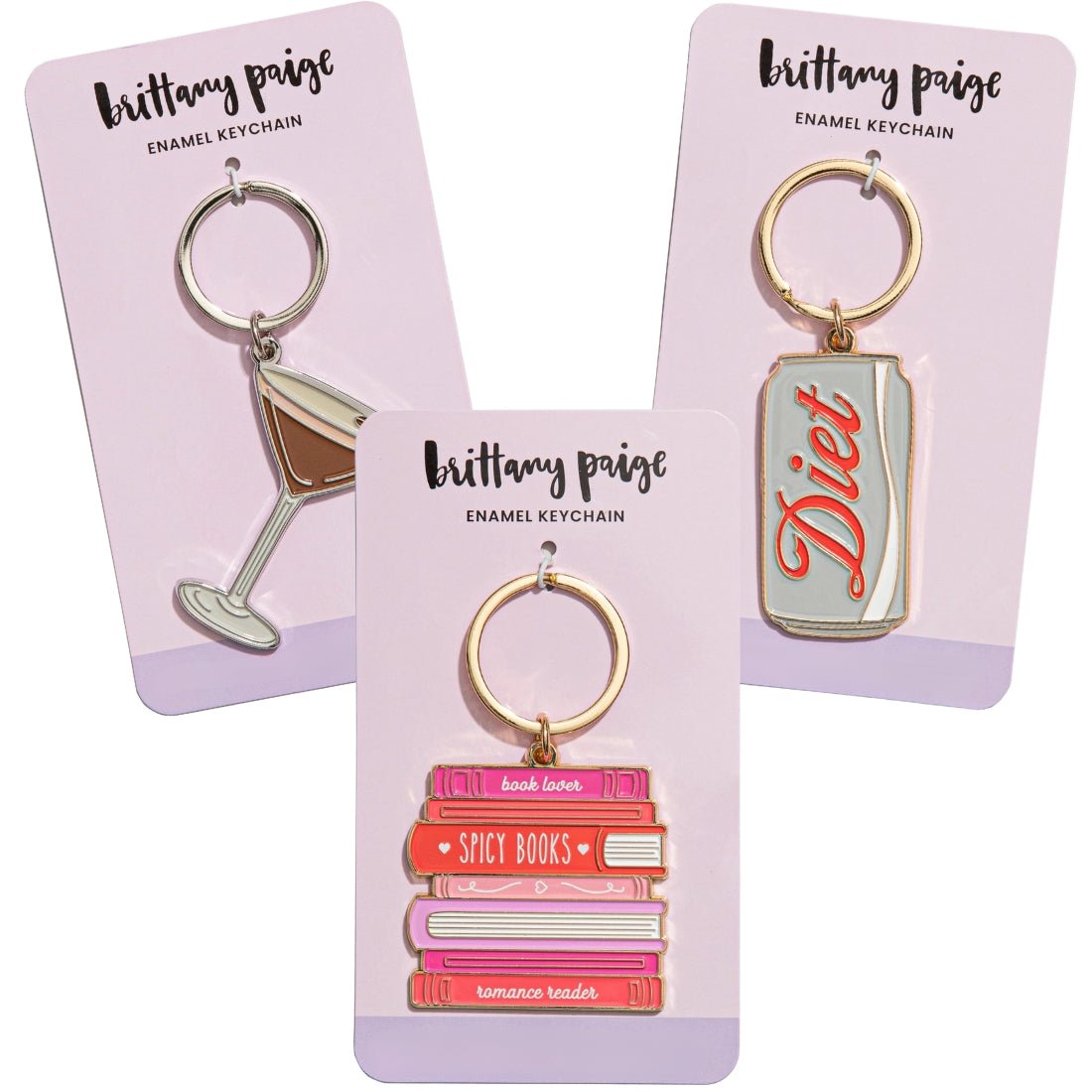 'Diet Coke' Keychain Bag Charm