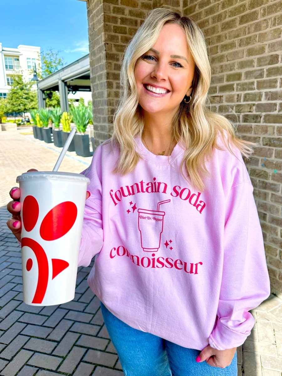 Make It Yours™ 'Fountain Soda Connoisseur' Crewneck Sweatshirt
