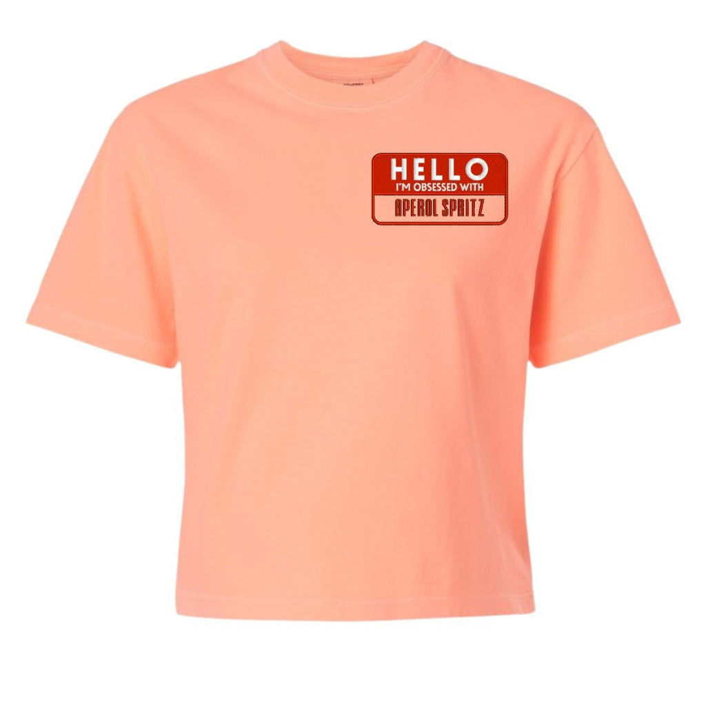 Make It Yours™ 'Hello, I'm Obsessed With...' Boxy T-Shirt