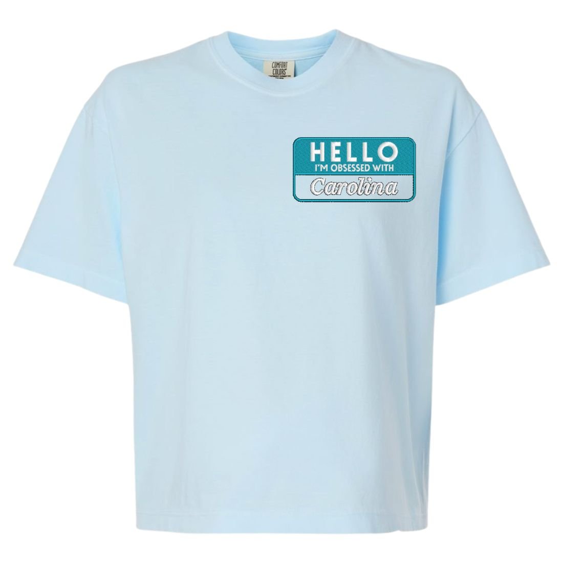 Make It Yours™ 'Hello, I'm Obsessed With...' Boxy T-Shirt