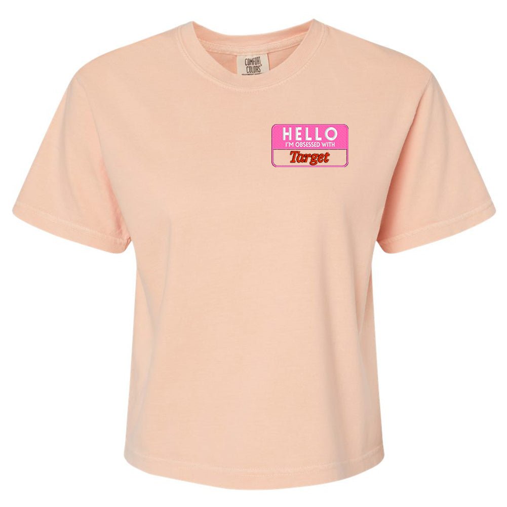 Make It Yours™ 'Hello, I'm Obsessed With...' Boxy T-Shirt