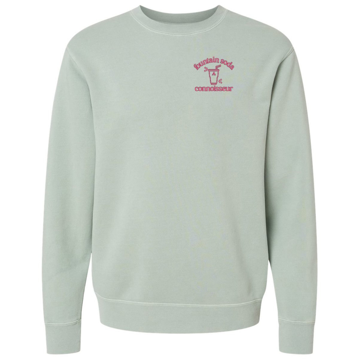 Monogrammed 'Fountain Soda Connoisseur' Cozy Crew