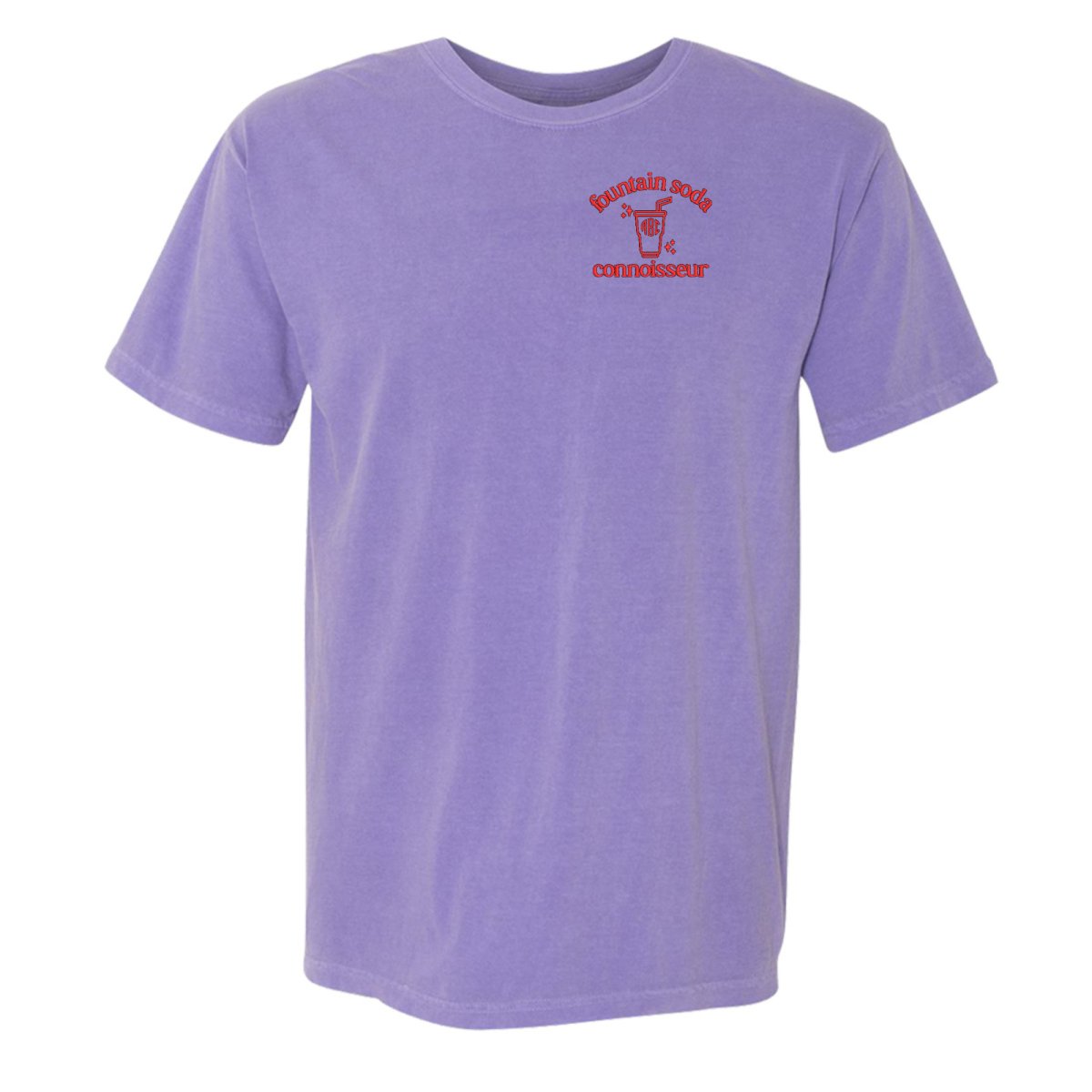 Monogrammed 'Fountain Soda Connoisseur' T-Shirt