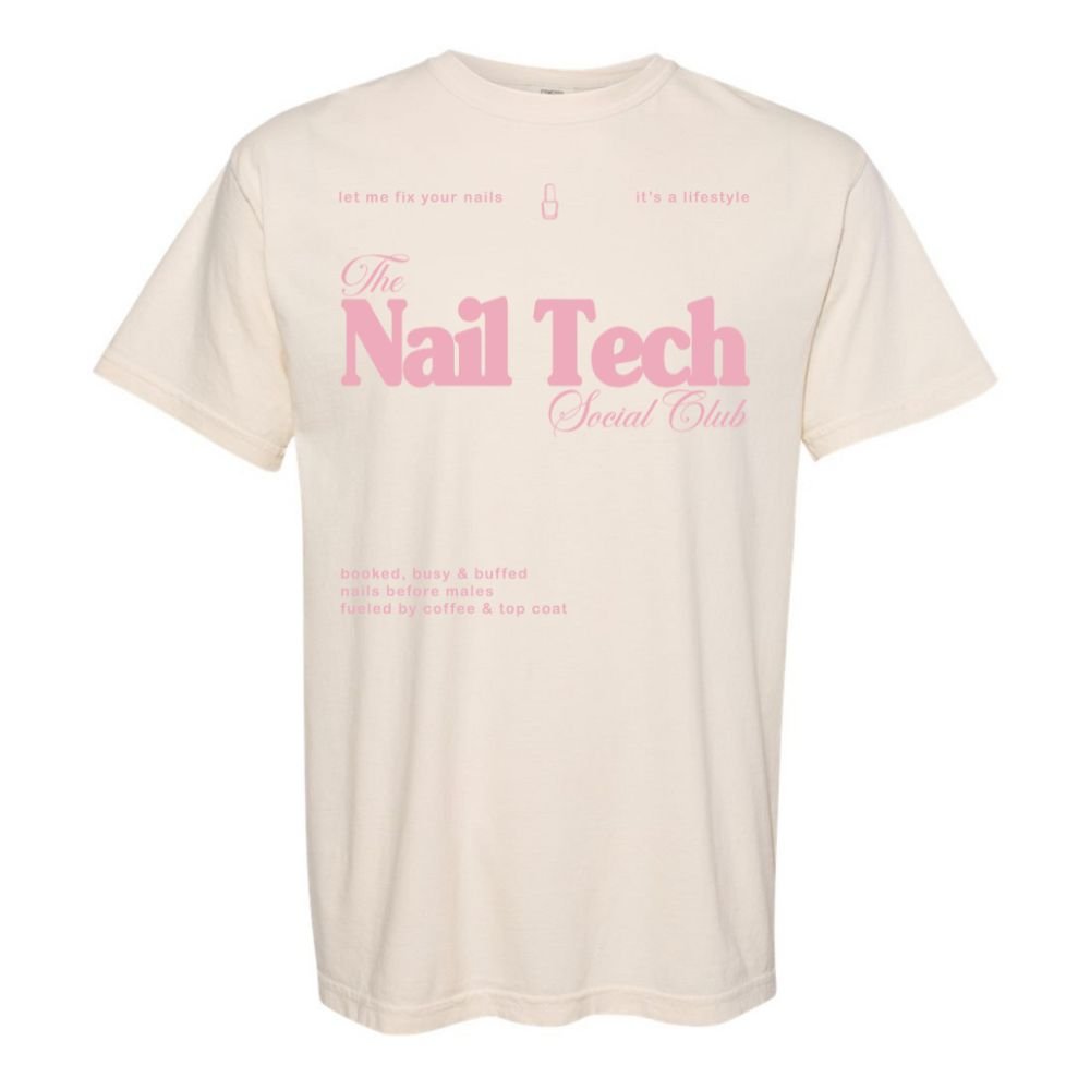 'Nail Tech Social Club' T-Shirt