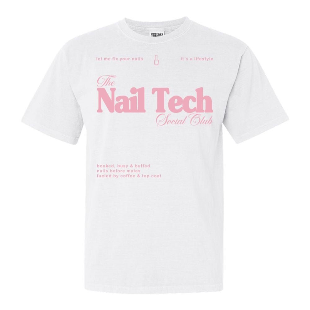 'Nail Tech Social Club' T-Shirt