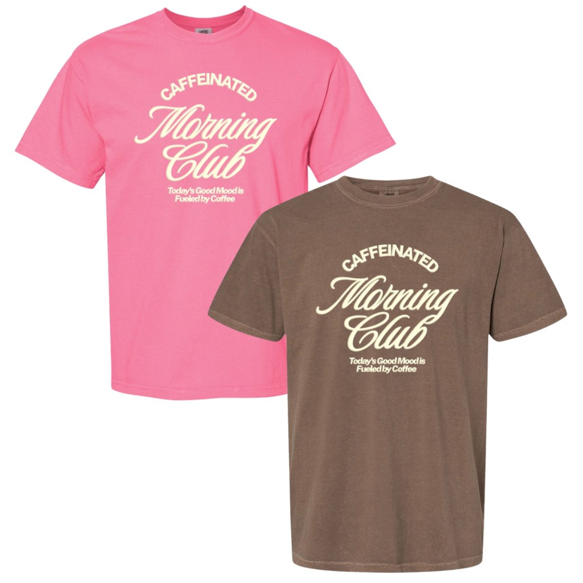 PUFF 'Caffeinated Morning Club' T-Shirt