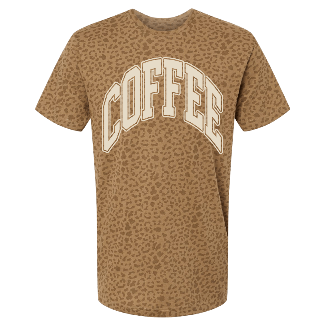 PUFF 'COFFEE' Realtree Camo/Leopard T-Shirt