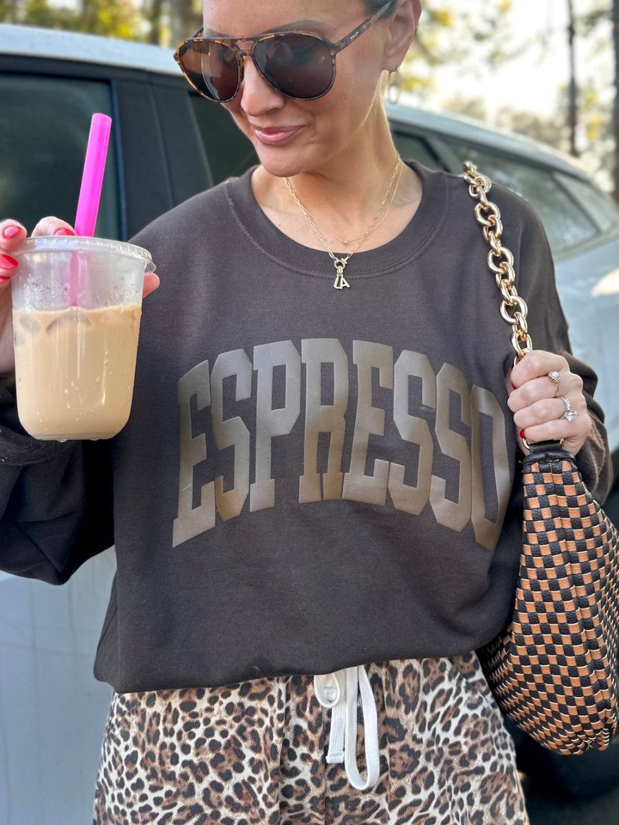PUFF 'Espresso' Crewneck Sweatshirt