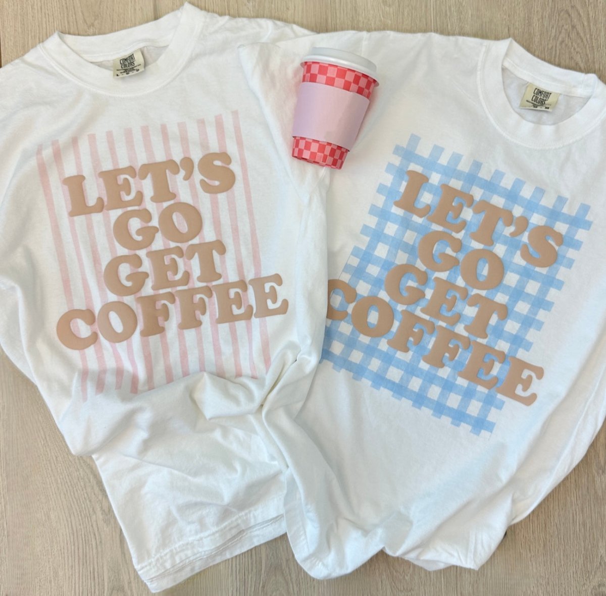 PUFF 'Let's Go Get Coffee' T-Shirt