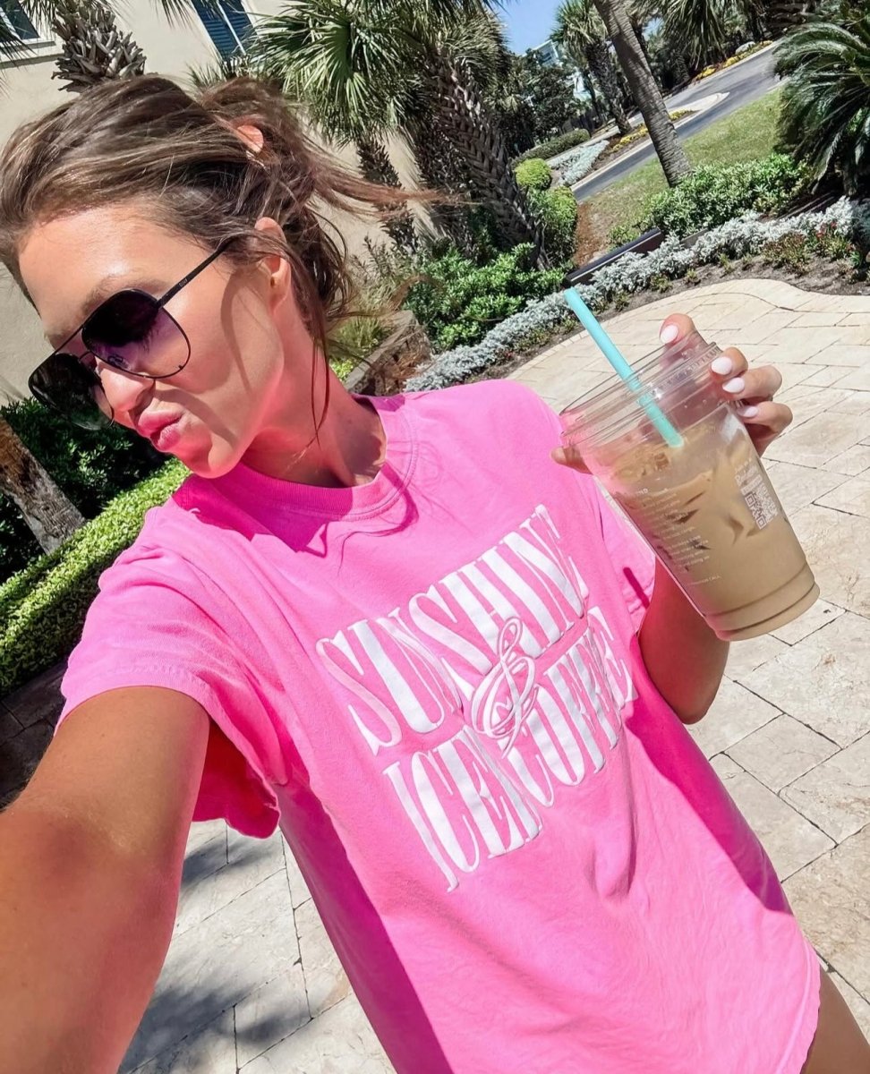 PUFF 'Sunshine & Iced Coffee' T-Shirt