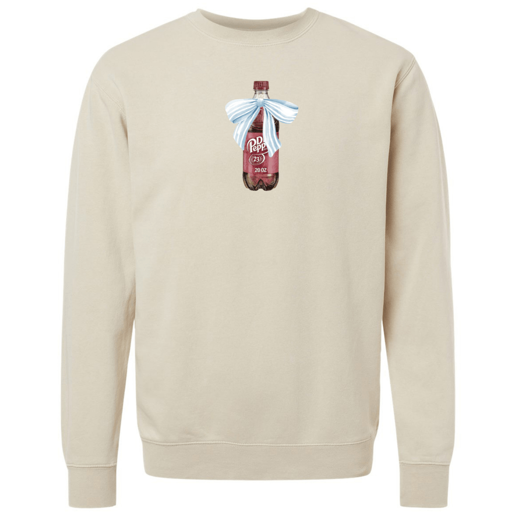 'Vintage Beverage With Bow' Cozy Crew