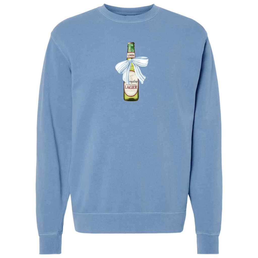 'Vintage Beverage With Bow' Cozy Crew