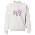 'We're Girls' Bow Drinks Crewneck Sweatshirt